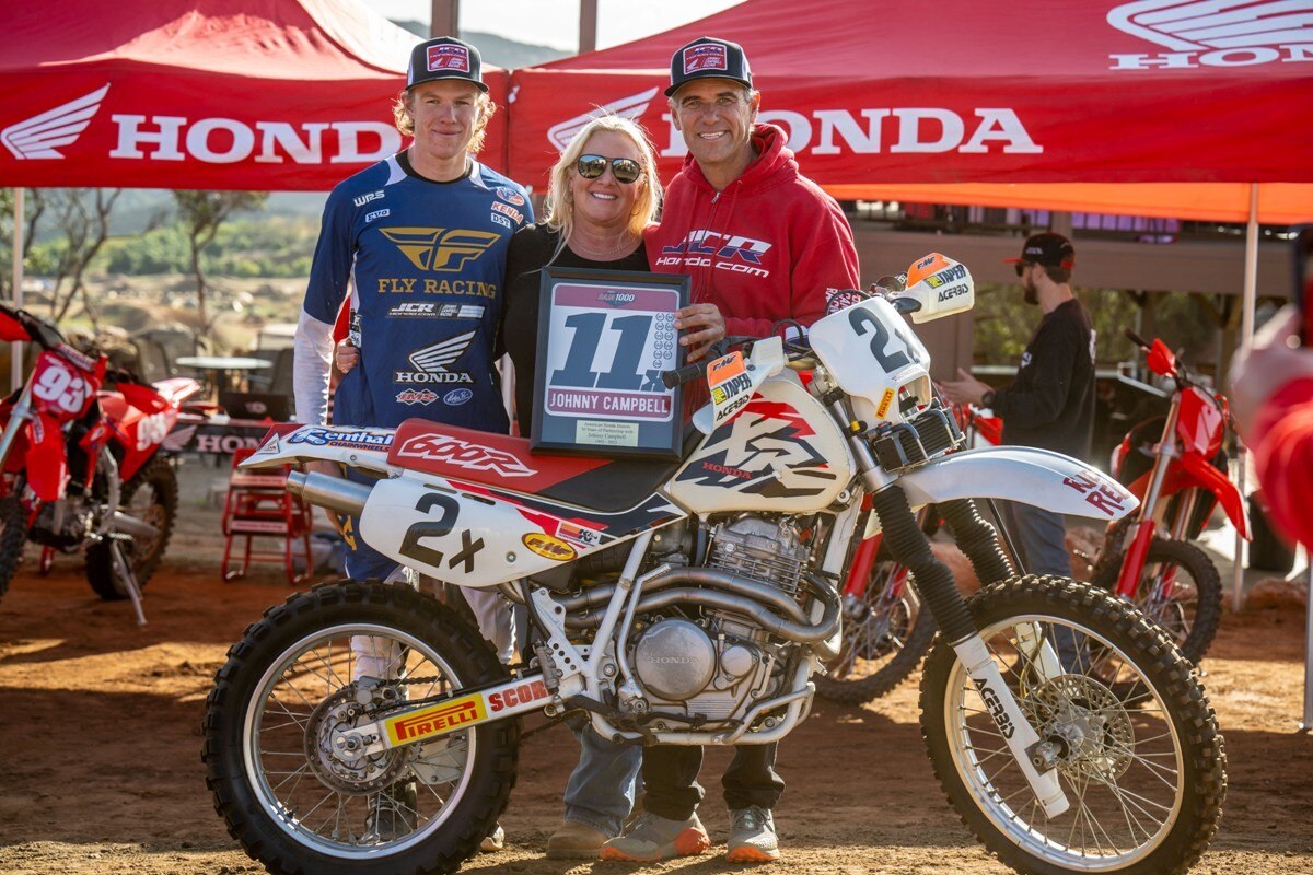 Honda e Johnny Campbell: 30 anni di successi!